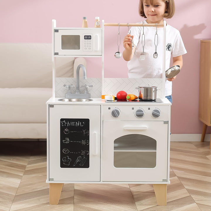 PolarB Play Kitchen White
