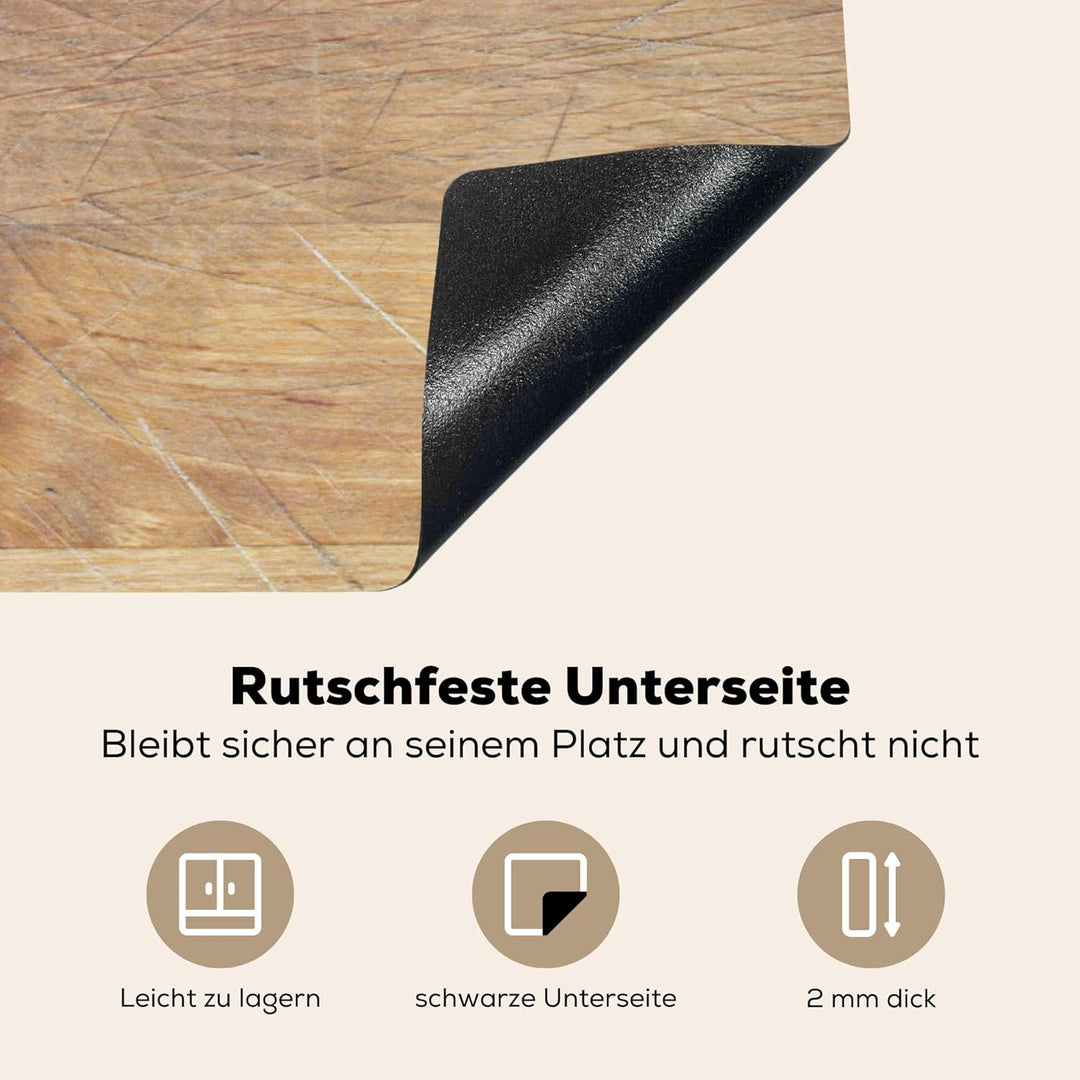 Herdabdeckplatte Einteilig Küche Herdabdeckung Induktionsfeld Ceranfeld Herdabdeckplatten Vinyl Matt