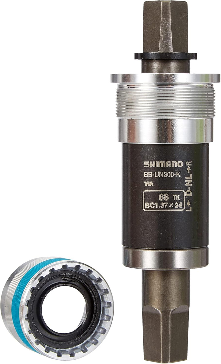 Shimano UN300 Englisches Innenlager Schwarz 68-107 mm, Schwarz 68-107 mm