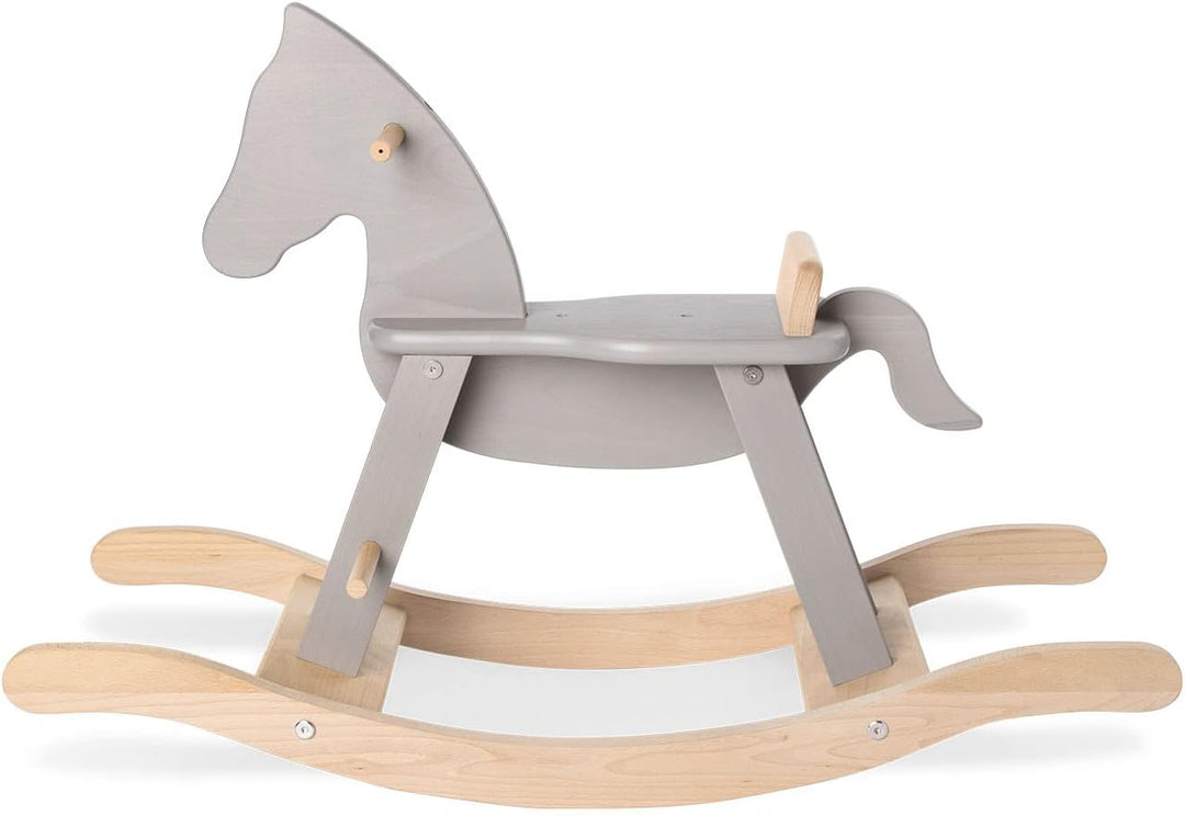 PINOLINO 242493 Pinolino mit Ring, aus massivem Holz, Ring abnehmbar, Umbausatz enthalten, für Kinde