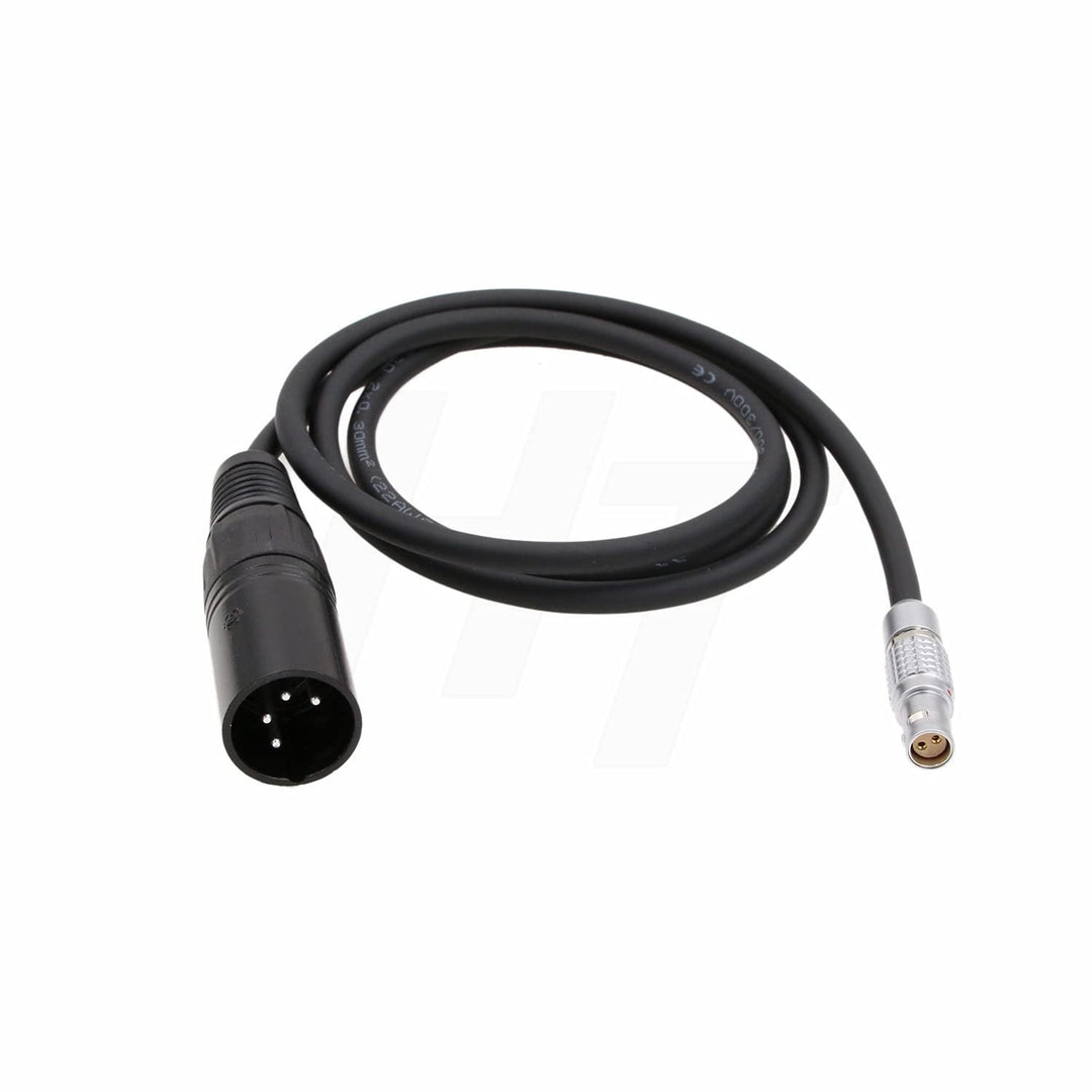 HangTon Stromkabel XLR 4 Pin auf 2 Pin Buchse für Red Komodo 6K Kamera 1m