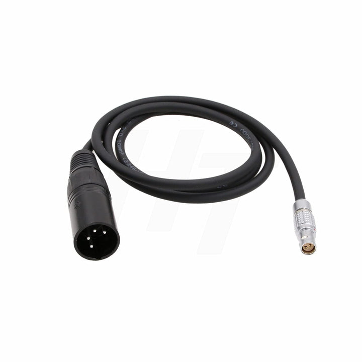 HangTon Stromkabel XLR 4 Pin auf 2 Pin Buchse für Red Komodo 6K Kamera 1m