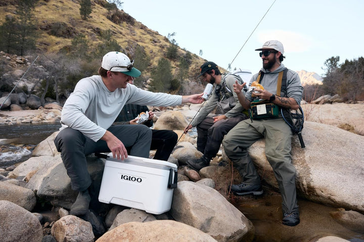 Igloo Marine Ultra 25 Qt Cooler - Passive Kühlbox 23L THERMECOOL - Weiss | THERMECOOL-Isolierung - U