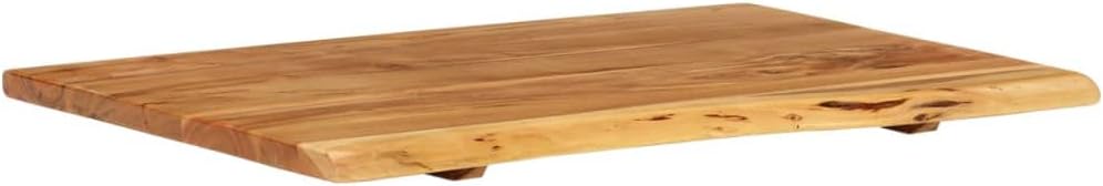 vidaXL Akazienholz Massiv Waschtischplatte Badezimmer Waschtisch Waschtischkonsole Platte Holzplatte