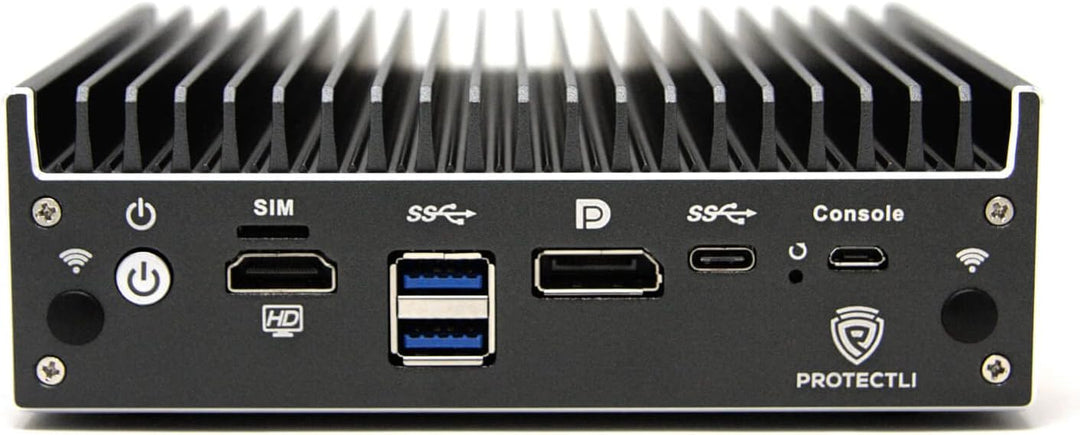 Protectli Vault Pro VP2420-4 Port, Firewall Micro Appliance/Mini PC - Intel Celeron J6412, DDR4 RAM,