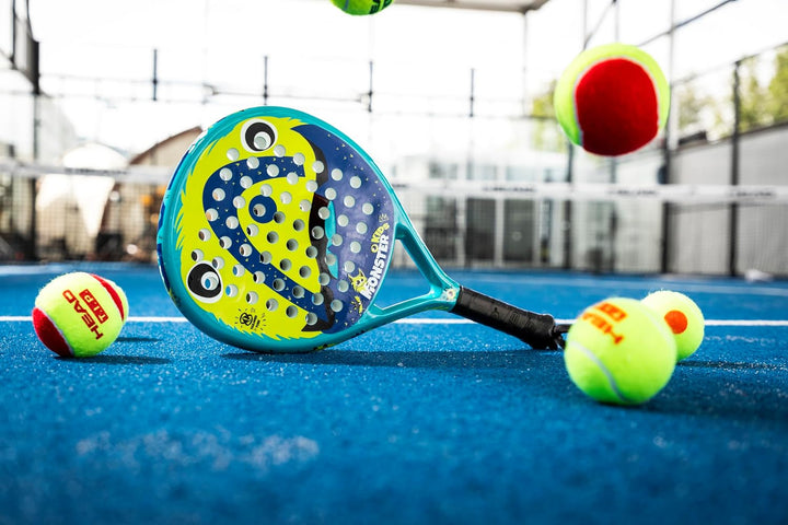 Head Monster Kids 2024 Padel Schläger, Blau/Grün