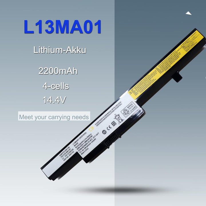 FengWings® L13L4A01 L13M4A01 L13M4A01, 14.4V 2200mAh Ersetzen für Lenovo B40-30 B40-50 B40-45A B40-7