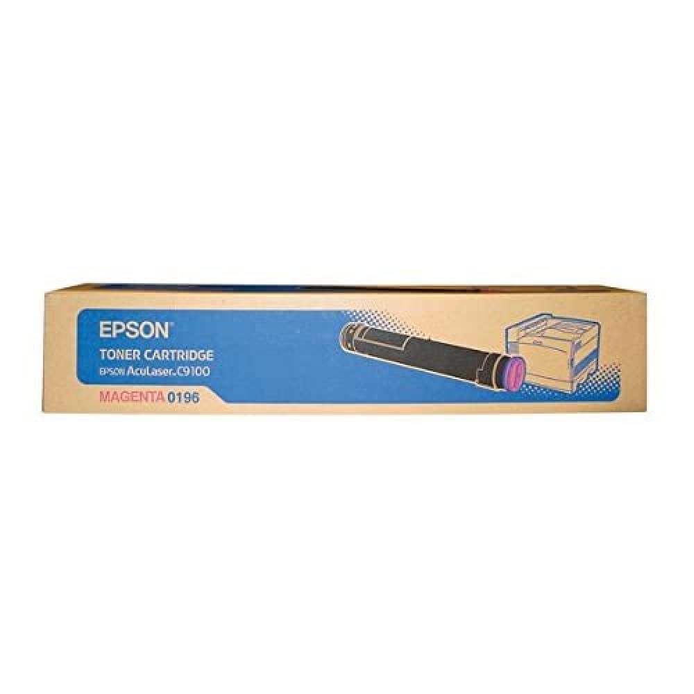 Epson C13S050196 AcuLaser 9100 Tonerkartusche 12.000 Seiten AcuBrite, magenta, Magenta
