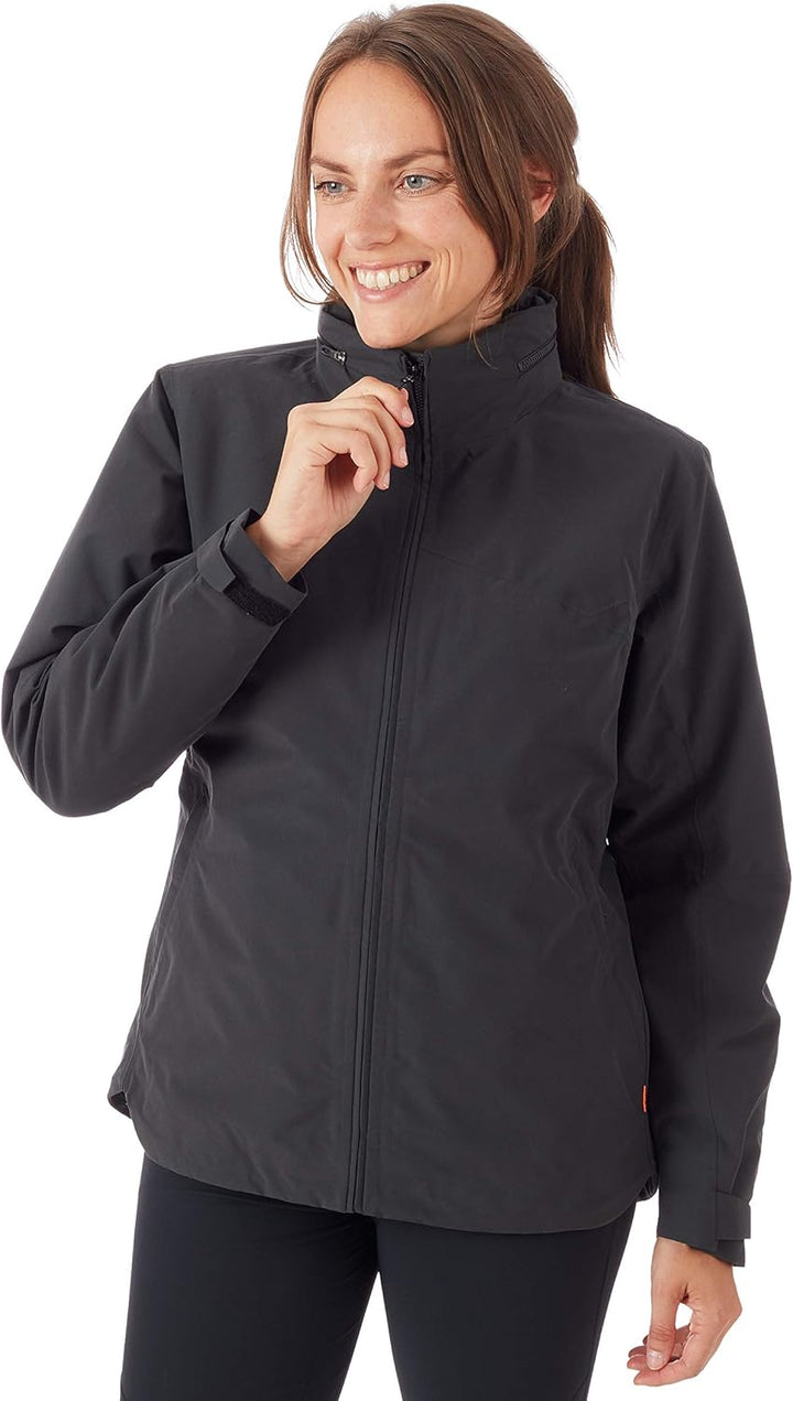 Mammut Damen Hardshell-Jacke mit Kapuze Trovat Hooded XS black-black, XS black-black