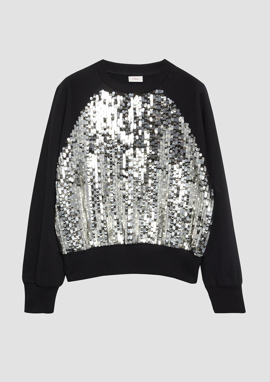 Mädchen Sweatshirt mit Pailletten, 9999