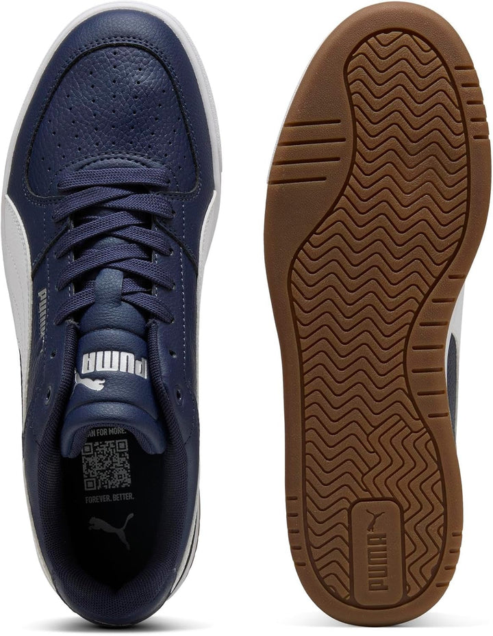 PUMA Unisex Caven IiiSneaker 22.5 cm Blau mit Weiss, 22.5 cm Blau mit Weiss
