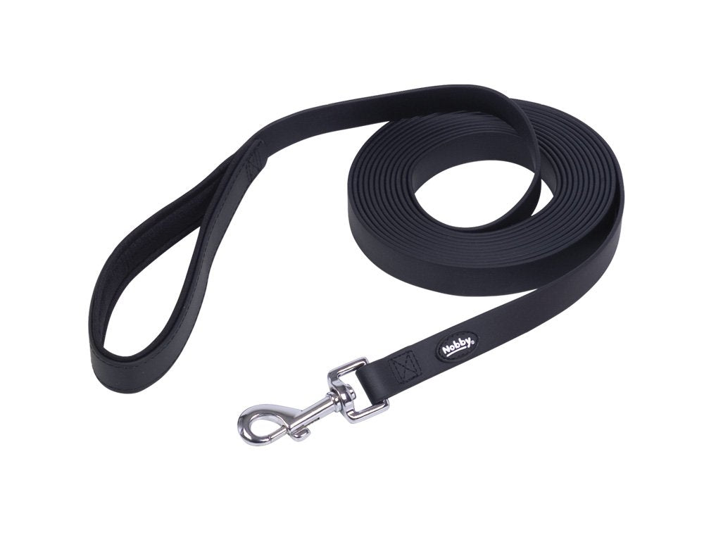 Nobby Schleppleine Cover, schwarz L: 15 m, B: 20 mm, 1 Stück schwarz L-XL: 15 m, schwarz L-XL: 15 m