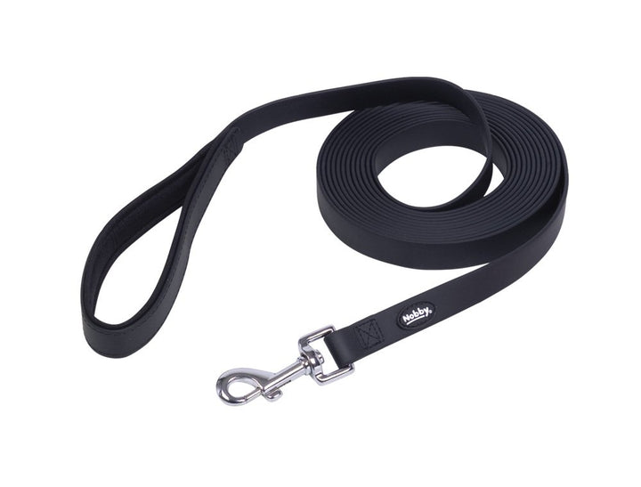 Nobby Schleppleine Cover, schwarz L: 15 m, B: 20 mm, 1 Stück schwarz L-XL: 15 m, schwarz L-XL: 15 m