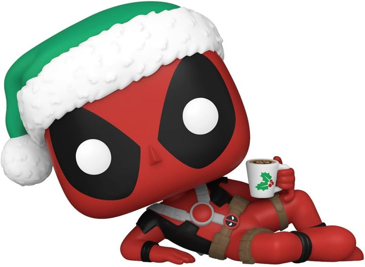Funko Pop! Marvel: Holiday – Deadpool - Marvel Comics - Vinyl-Sammelfigur - Geschenkidee - Offiziell
