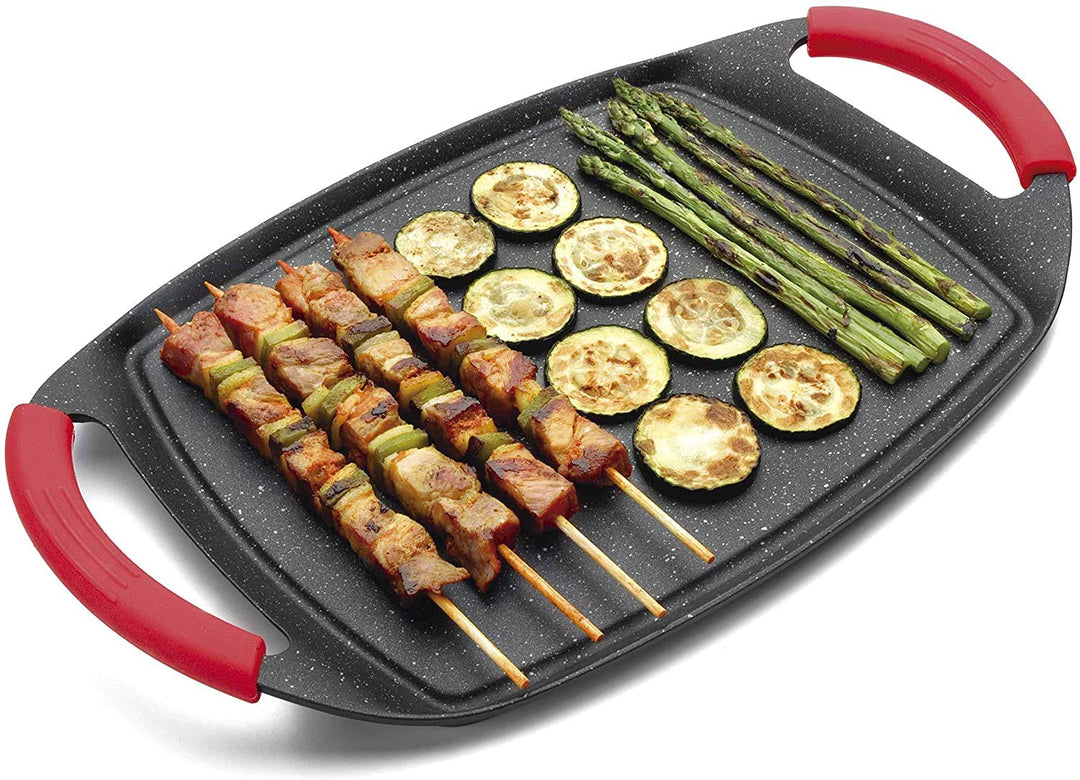 Royalty Line Induktions-Grillplatte für alle Herdarten, 47 cm