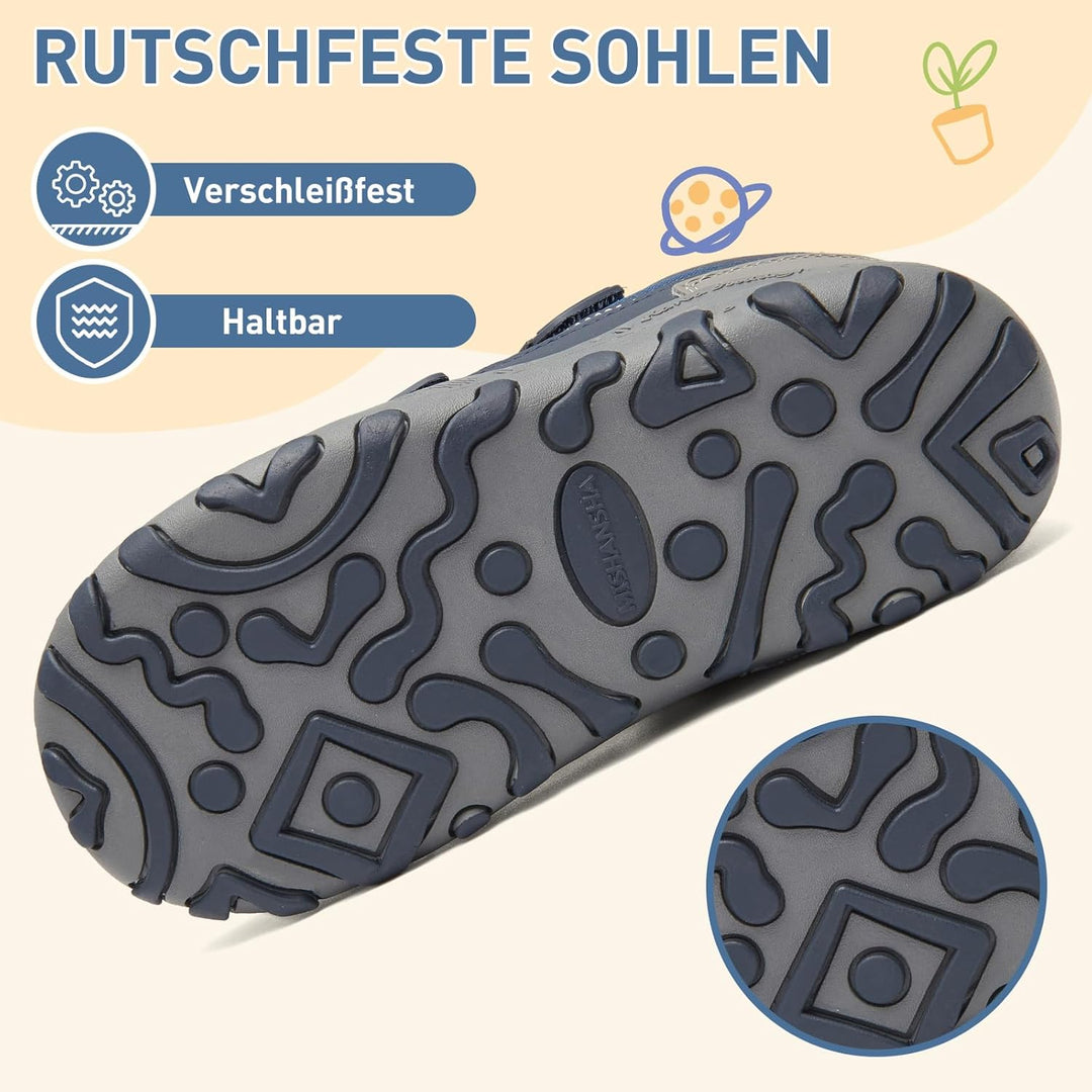 Mishansha Kinder Winterschuhe Mädchen Winterstiefel Jungen Warm Schneestiefel Gefüttert Boots Gr.24-