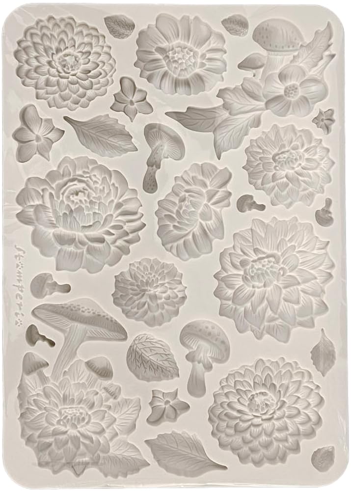 Stamperia - Silicon Mould A5 for Scrapbooking, Bullet Journals and More, Non-Stick Surface, Suitable
