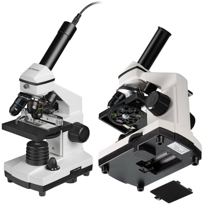 Bresser Durchlicht- und Auflicht-Mikroskop Biolux NV 20x-1280x für Kinder und Erwachsene geeignet, i