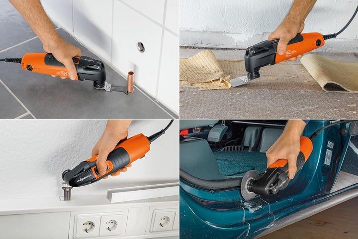FEIN Multimaster MM 300 Plus Start, Das effektive MultiTool mit der Grundausstattung zum Sägen in Ho