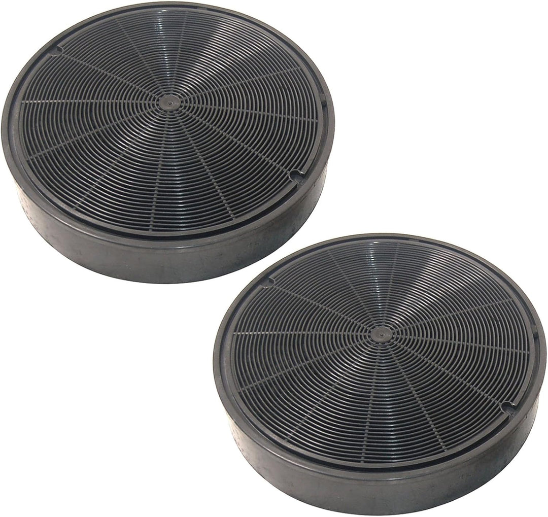 Spares2go geruchshemmende Kohlefilter für Rangemaster Dunstabzugshaube, 200 x 28 mm, 2 Stück