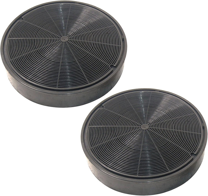 Spares2go geruchshemmende Kohlefilter für Rangemaster Dunstabzugshaube, 200 x 28 mm, 2 Stück