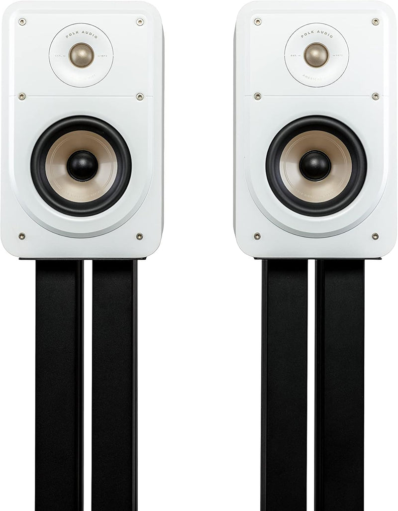 Polk Audio Signature Elite ES15 hochauflösende Regallautsprecher fürs Heimkino, Stereo Lautsprecher,