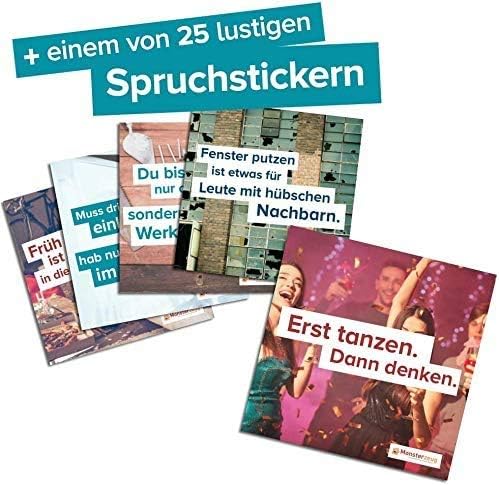 Monsterzeug Bar Butler mit Wandhalterung für 4 Flaschen, Schnapsspender als Getränkeportionierer, Fl