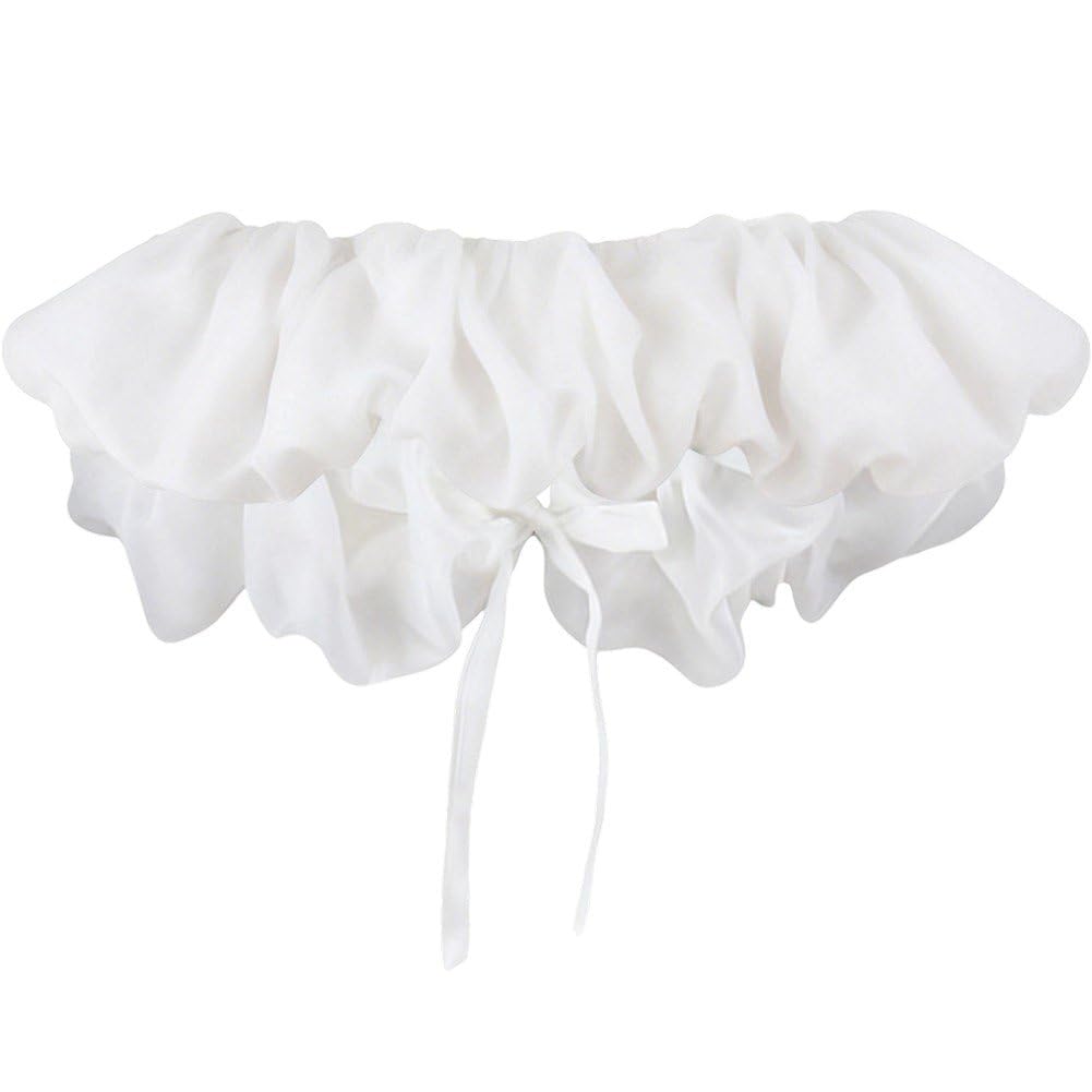 Eleganter Brautschal Für Hochzeitskleider, Schulterfreier Schulterschal Raffungen, Wickelschal Für B