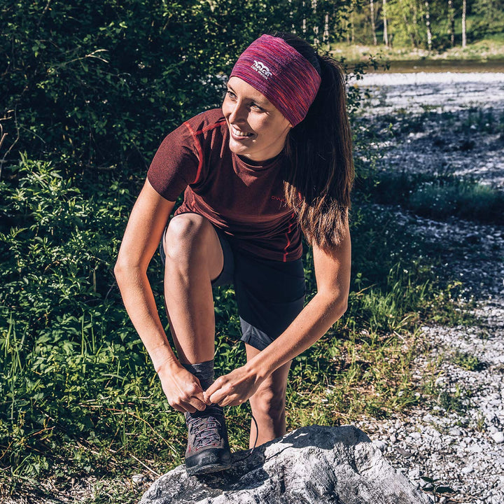 P.A.C. Merino Headband - Funktionsstirnband, Schweissband, Outdoortuch, nahtloses Stirnband, Sport H