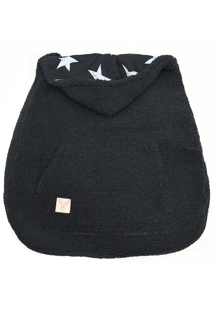 MijaCulture Tragecover M025 TEDDY – Universaler Bezug für Babytrage, Tragetuch &amp; Cape, Warmes Cover