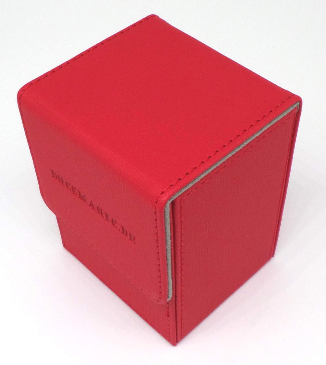 docsmagic.de Premium Magnetic Tray Long Box Red Small + 2 Flip Boxes - Rot Small + 2 Flip Boxes Rot,