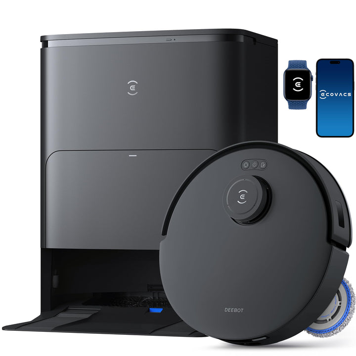 ECOVACS DEEBOT T30S PRO Saugroboter mit Wischfunktion, 11.000 Pa, ZeroTangle Technologie, 70°C heiss