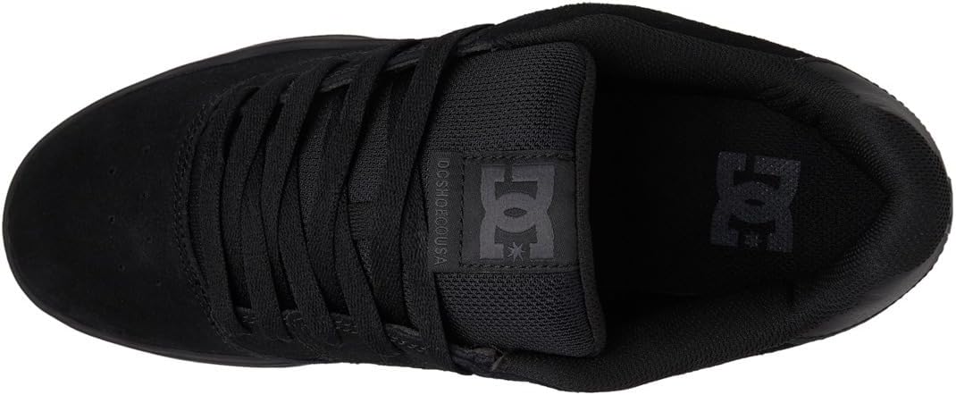 DC Shoes Herren Central Casual Low Top Shoe Sneaker Skate-Schuh 38 EU Black White, 38 EU Black White