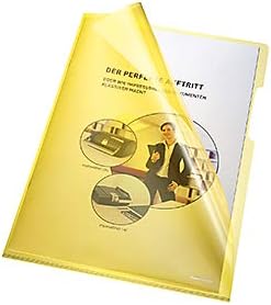 Bene Document Sleeves DIN A4, 0.15 mm, PVC, Purple, 100 Pieces per Pack