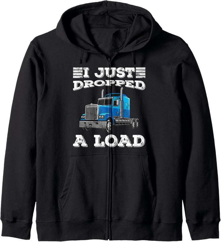 Ich habe gerade eine Ladung Trucker Fahrer Trucker lustig Kapuzenjacke