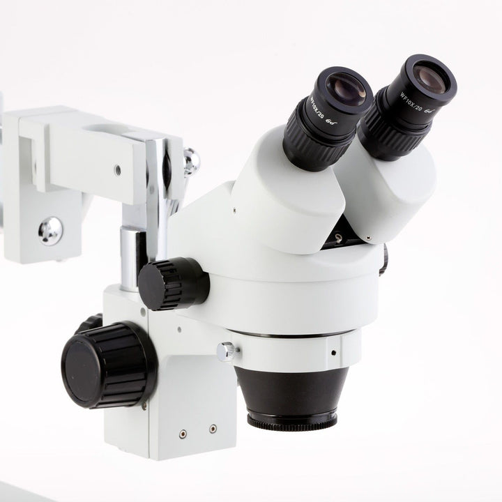 AmScope SM-4BZ-80S Inspektion des Zoom-Vergrösserungsschaltkreises Stereomikroskop mit 80 LED-Licht,