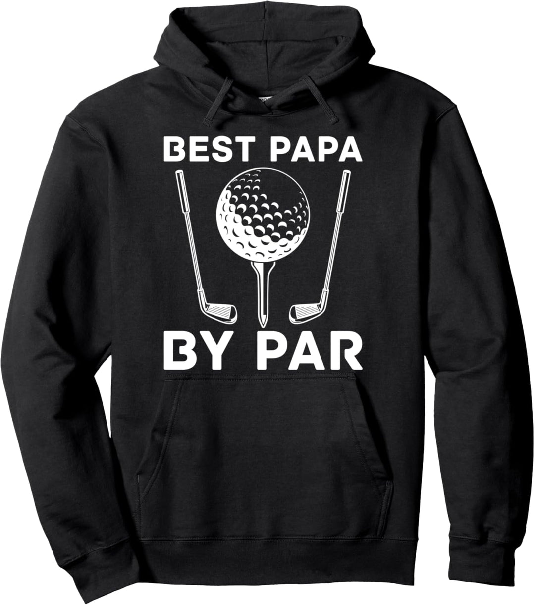 Golfspieler Golfplatz Hobby Golfer Vatertag Golf Papa Pullover Hoodie