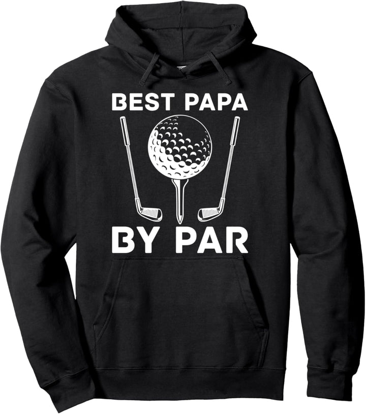 Golfspieler Golfplatz Hobby Golfer Vatertag Golf Papa Pullover Hoodie