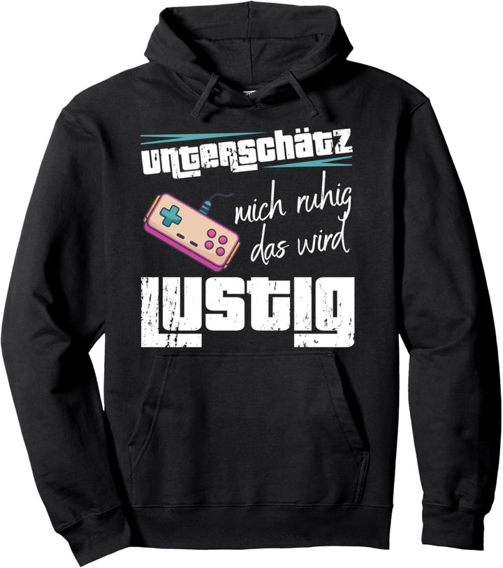 Zockershirt Geschenk für Zocker und Gamer Pullover Hoodie