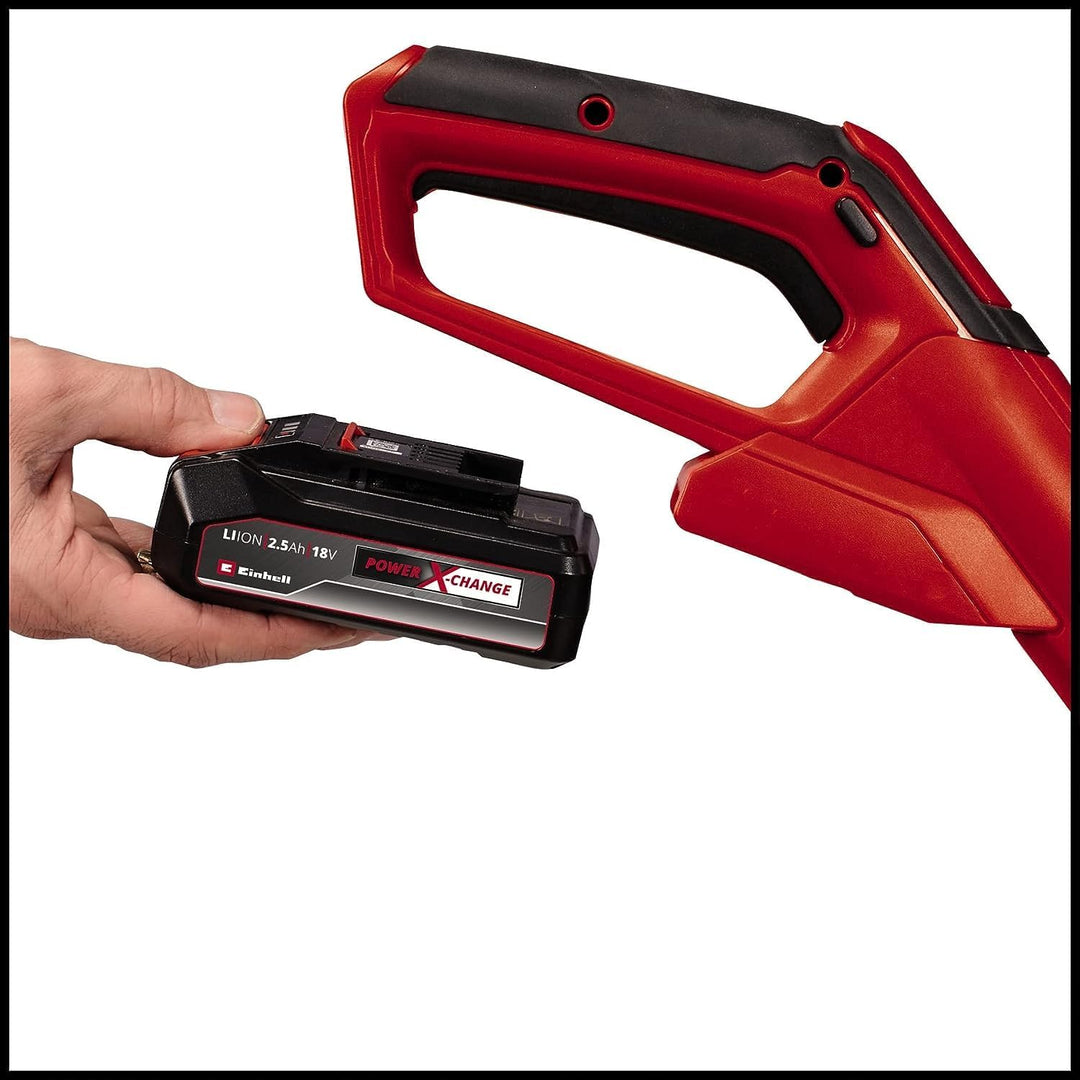 Einhell Akku-Rasentrimmer GE-CT 18/28 Li TC-Solo Power X-Change (Li-Ion, 18 V, inkl. Trimmer Cart, 2