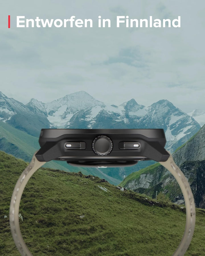 SUUNTO Race S Laufuhr mit AMOLED Touchscreen, Zweifrequenz GPS Sportuhr, Krone & Tastenbedienung, HR