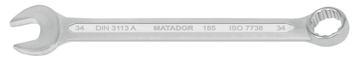 MATADOR Ringmaulschlüssel, 34 mm, 0185 0340 Metrisch 34 MM, Metrisch 34 MM