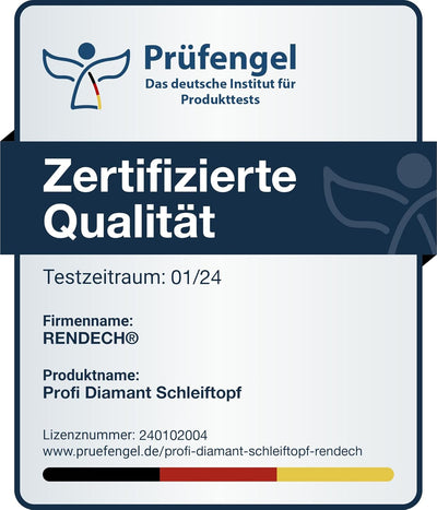 Profi Diamant Schleiftopf 115 mm für Beton, Stein, Fliesenkleber uvm. - Beton Schleifscheibe 115mm f
