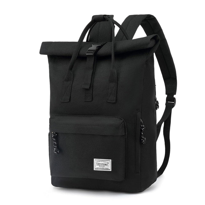 TANTOMI Laptop Rucksack, Rucksack Laptop Tasche 15,6 Zoll, Rucksack Damen und Herren weit öffenbar,