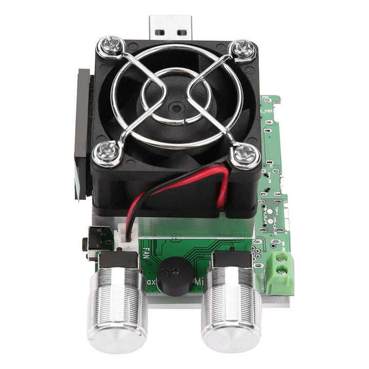 Elektronische USB-Last, 35-W-Leistungsmesser-Tester Batterietester mit LCD-Anzeige, einstellbarer Ko