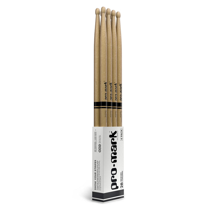 ProMark Drumsticks - Schlagzeug Sticks - Schlagzeugsticks - Klassischer Vorwärts 2B Drum Sticks - Ov