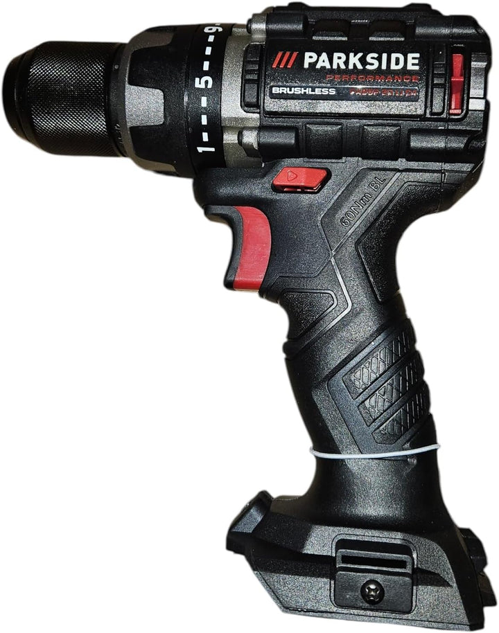 PARKSIDE PERFORMANCE Akkubohrschrauber PABSP 20 Li X20V, Brushless, LED, 60 Nm (im Transportkoffer,