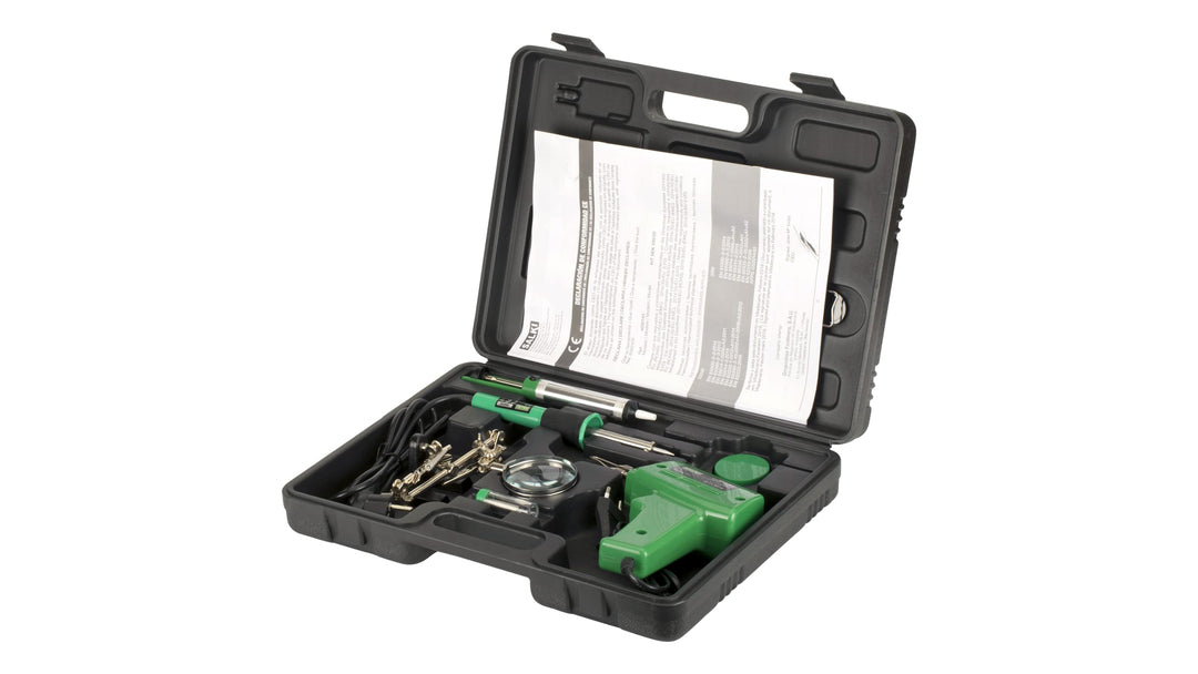 SALKI Lötkolben-Set, 100 W, 30 W, für Handwerk, Schmuck und Elektronik, inkl. Zubehör