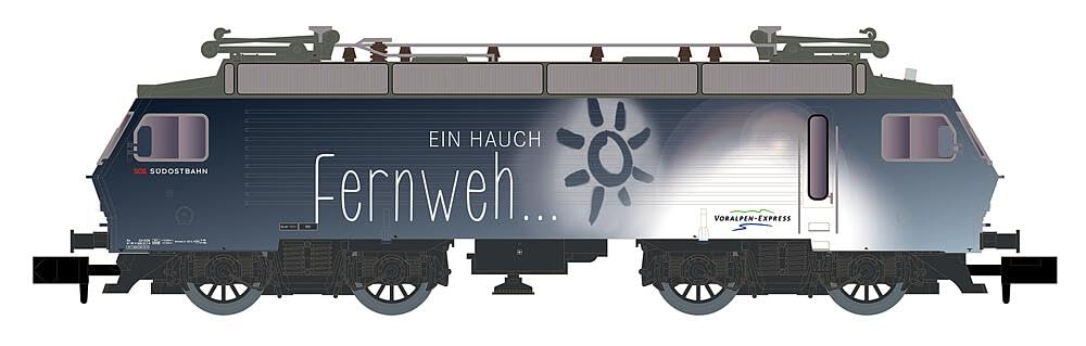 81224301 - E-Lok Re 446 SOB, Ep.VI, Fernweh, Sound - Spurweite N