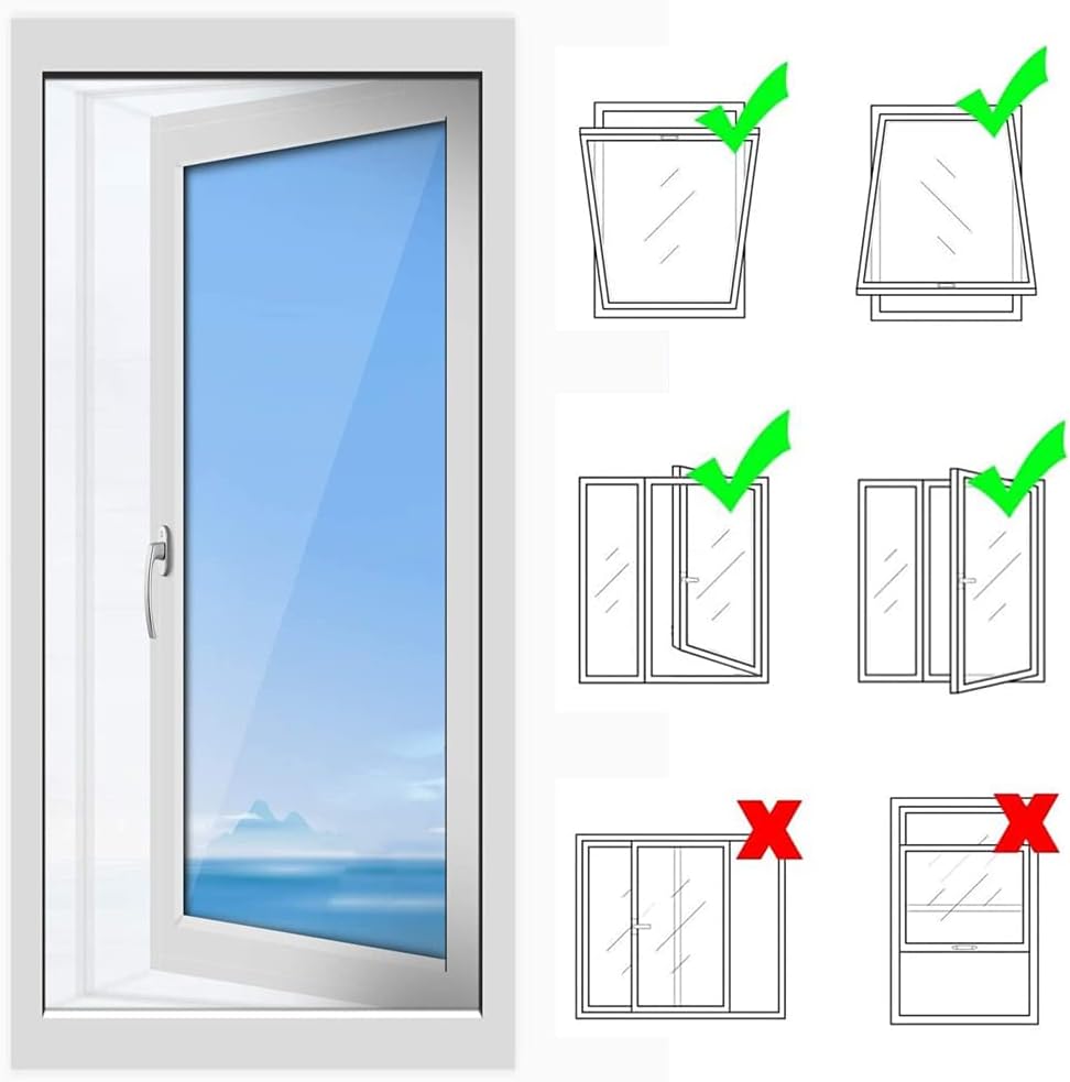 Fensterabdichtung für mobile Klimageräte, klimaanlage fensterabdichtung, Hot Air Stop zum Anbringen